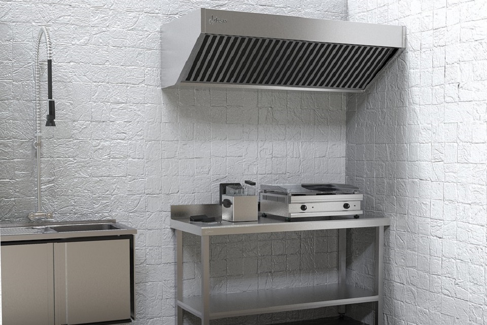 kitchen industrial catering steel image